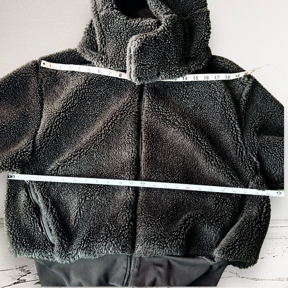 ALO YOGA Foxy Sherpa Jacket Brown Size M - Picture 6 of 16